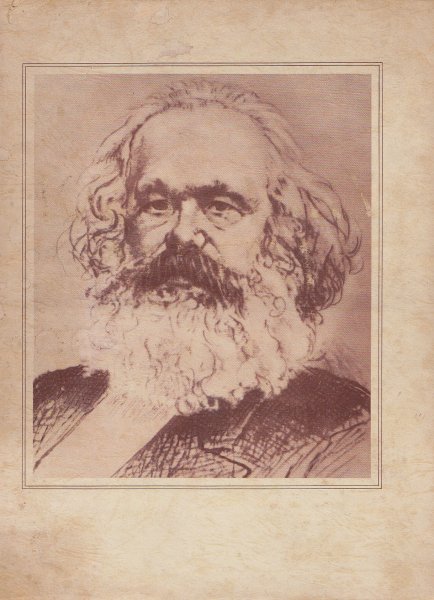 Karl Marx Album. Herausgegeben vom Marx-Engels-Lenin-Stalin-Institut  beim ZK der SED (Schutzumschlag mit Gebrauchsspuren)