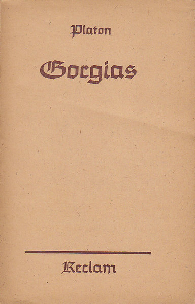 Gorgias. (Universalbibl. Nr. 2046/47)
