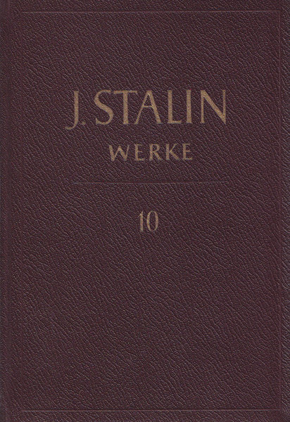 Werke. Band 10. 1927 - Aug. bis Dez.