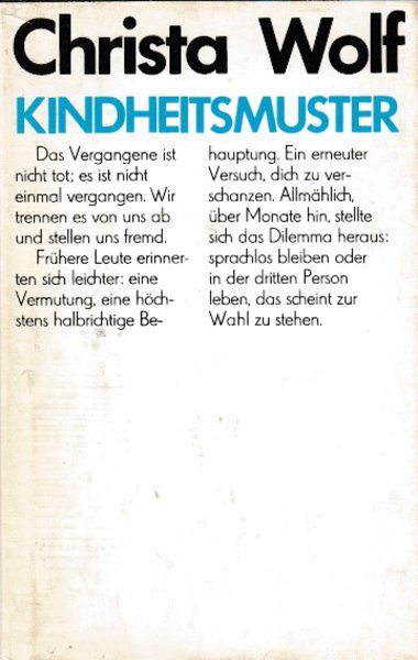 Kindheitsmuster.