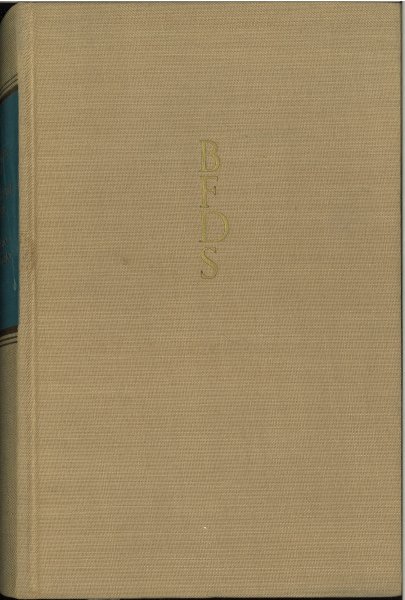 Ein Mensch unserer Zeit in seinen Gedichten 1911-1951 BFDS