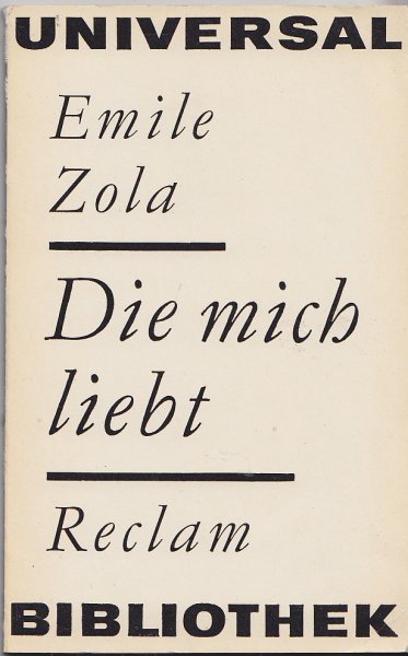 Die mich liebt und andere Erzählungen. Universalbibl. Bd. 7919(139)