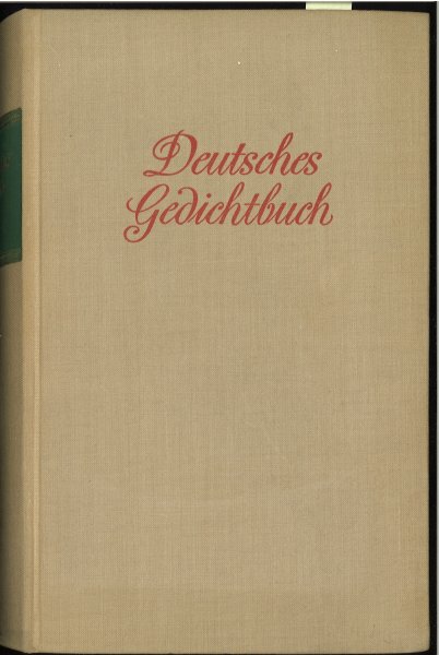 Deutsches Gedichtbuch