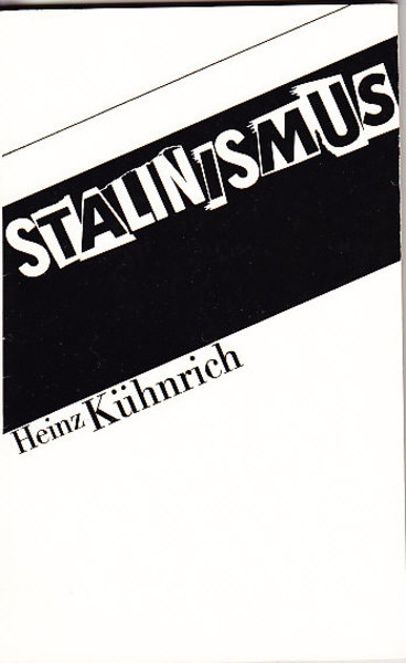 Stalinismus. Der Autor im Gespräch mit Jürgen Weidlich.