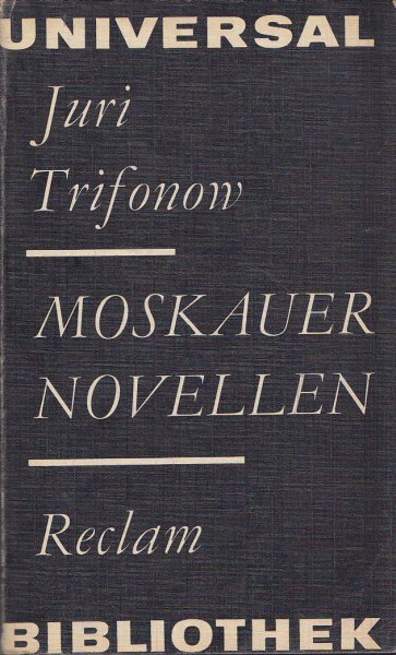 Moskauer Novellen. Reclam Bellestristik Bd. 660