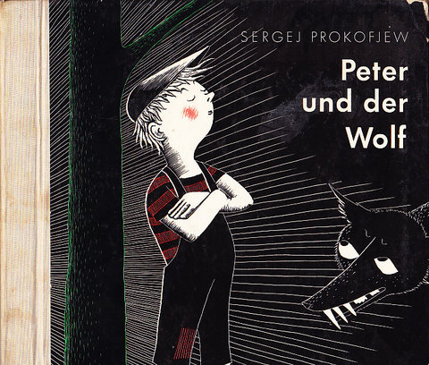 Peter und der Wolf. Kinderbuch (Mit starken Gebrauchsspuren)