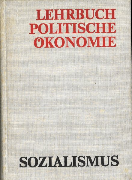 Lehrbuch Politische Ökonomie Sozialismus.