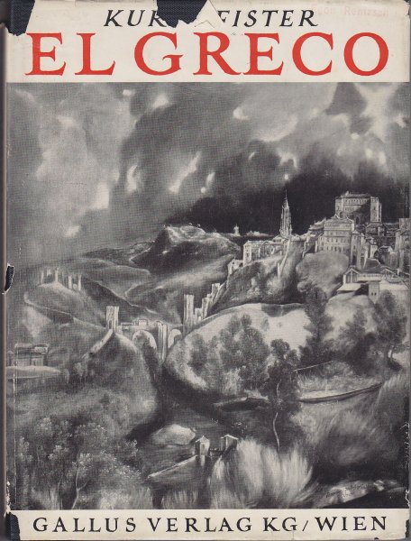 El Greco. Text-Bildband (Reproduktionen in schwarz/weiß