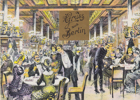Gruß aus Berlin. Bildpostkarten um 1900. (Bibliotheksbindung)