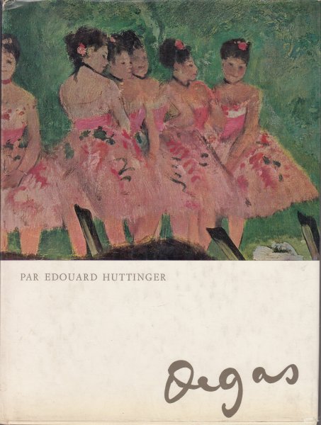 Degas.  Bild-Band mit Text in Französisch