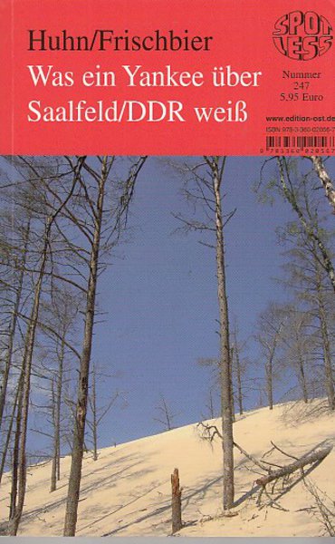 Was ein Yankee über Saalfeld/DDR weiß. Spotless-Buch Nr. 247