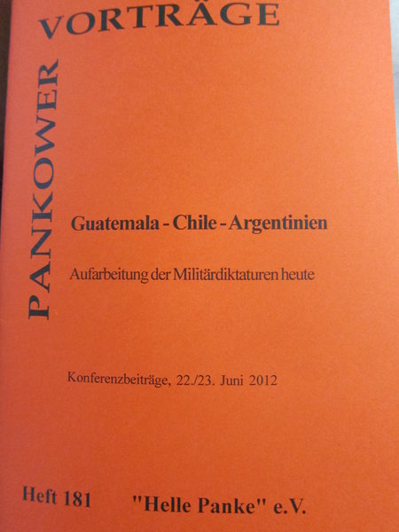 Heft 181: Guatemala – Chile – Argentinien