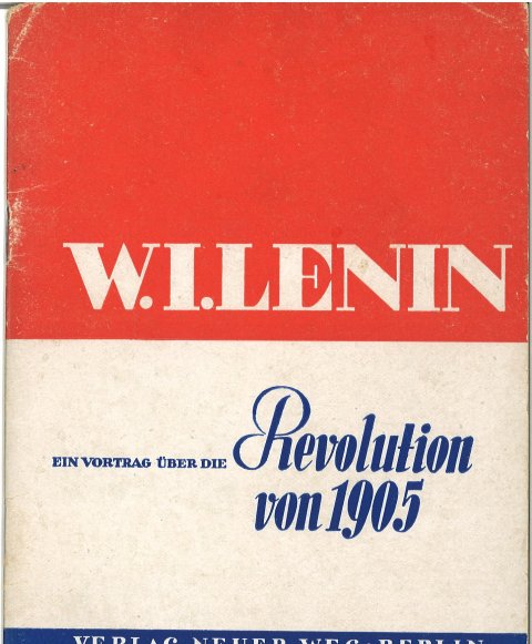 Ein Vortrag über die Revolution von 1905