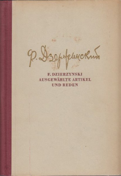 Ausgewählte Artikel und Reden. 1908-1926