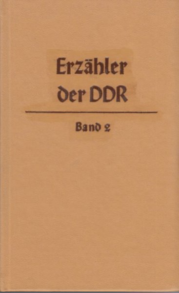 Erzähler der DDR. Band 2 (Bibliotheksausgabe)