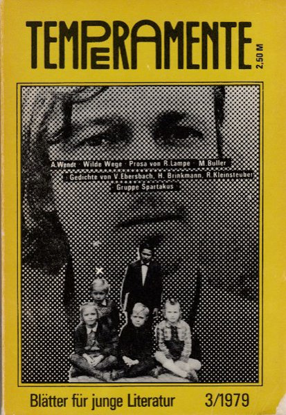 Temperamente. Blätter für junge Literatur Heft 3/1979