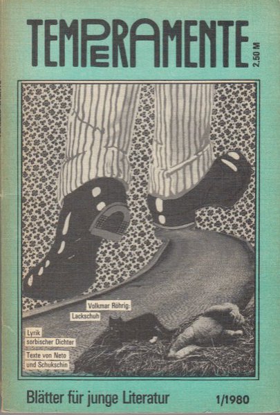 Temperamente. Blätter für junge Literatur Heft 1/1980