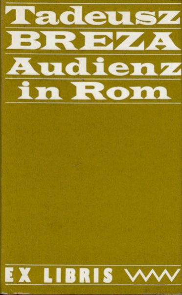 Audienz in Rom. Ex libris. Roman