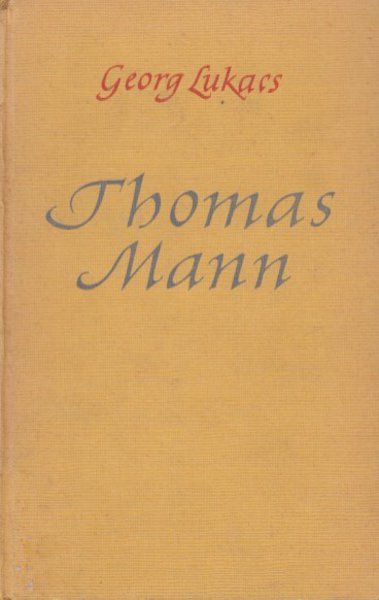 Thomas Mann (Buchrücken beschädigt)