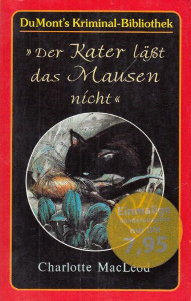 'Der Kater läßt das Mausen nicht'  DuMont's Kriminal-Bibliothek Bd. 1031