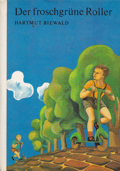 Der froschgrüne Roller (Illustr. Michael Emig) Reihe Die kleinen Trompeterbücher Bd. 117