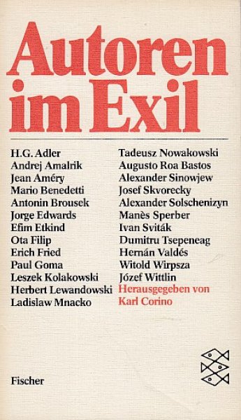 Autoren im Exil. Fischer TB Bd. 6458