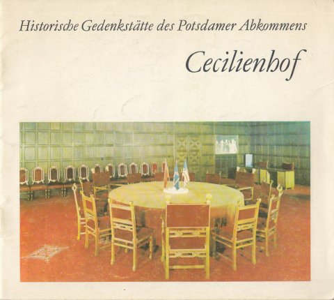Historische Gedenkstätte des Potsdamer Abkommens Cecilienhof