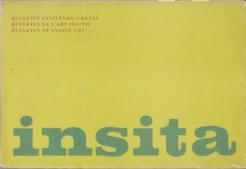 insita Bulletin of insite art (Mehrsprachiger Text)