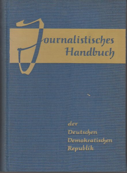 Journalistisches Handbuch der DDR