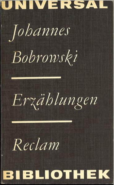 Erzählungen. Reclam Universal Bibliothek Belletristik Bd. 755
