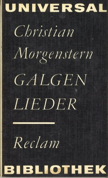 Galgenlieder. Eine Auswahl. Reclam Universal Bibliothek Bellestristik Bd. 276  Mit 10 Zeichnungen von Horst Hussel