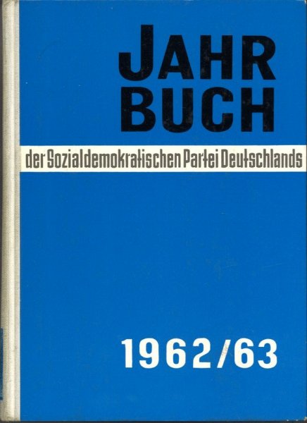Jahrbuch der SPD 1962/63