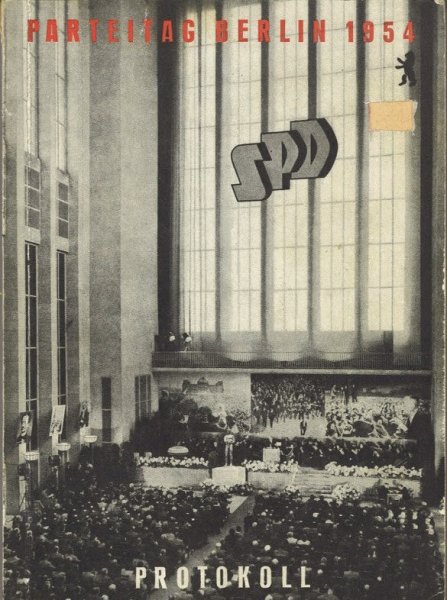 Protokoll der Verhandlungen des Parteitages der SPD vom 20. bis 24. Juli 1954 in Berlin