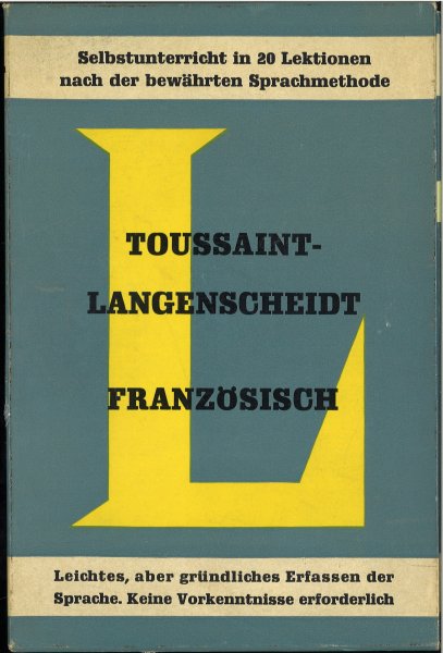 Toussaint-Langenscheidt Französisch. Selbstunterricht in 20 Lektionen (Im Schuber)