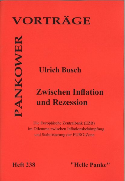 Heft 238: Zwischen Inflation und Rezession