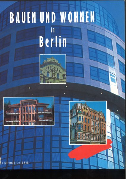 Bauen und wohnen in Berlin. Bild-Text-Band