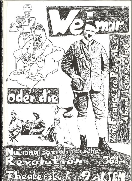 Weimar oder die nationalistische Revolution. (mit Widmung)