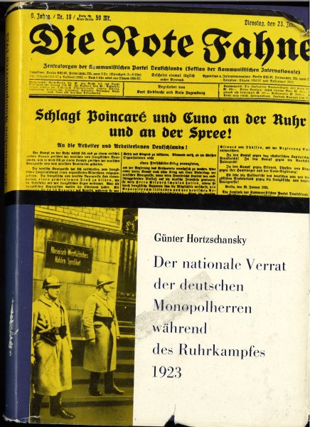 Der nationale Verrat der deutschen Monopolherren während des Ruhrkampfes 1923 (Bibliotheksbuch)