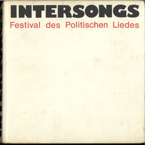 Intersongs Festival des Politischen Liedes