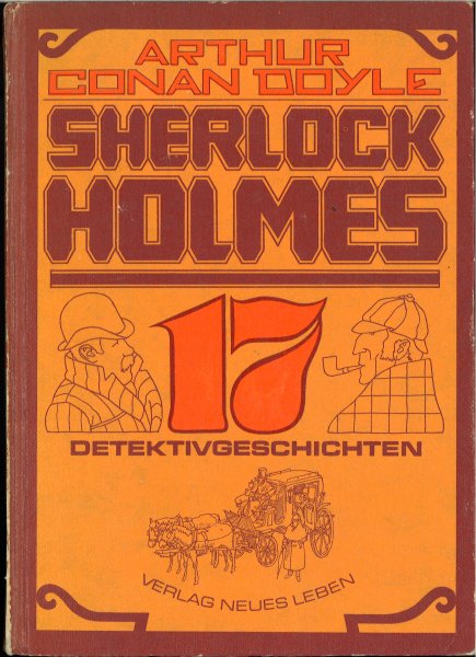 Sherlock Holmes. 17 Detektivgeschichten. Illustr. E. Binder-Staßfurt