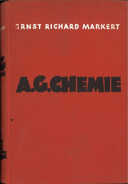 A.G. Chemie. Roman (Fraktur)